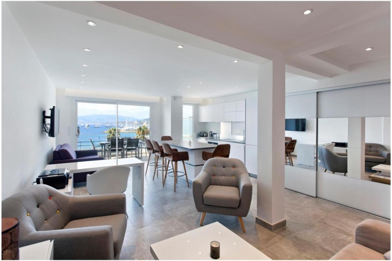 Ref 1229 - Croisette - Sea View For Rent Appartement *